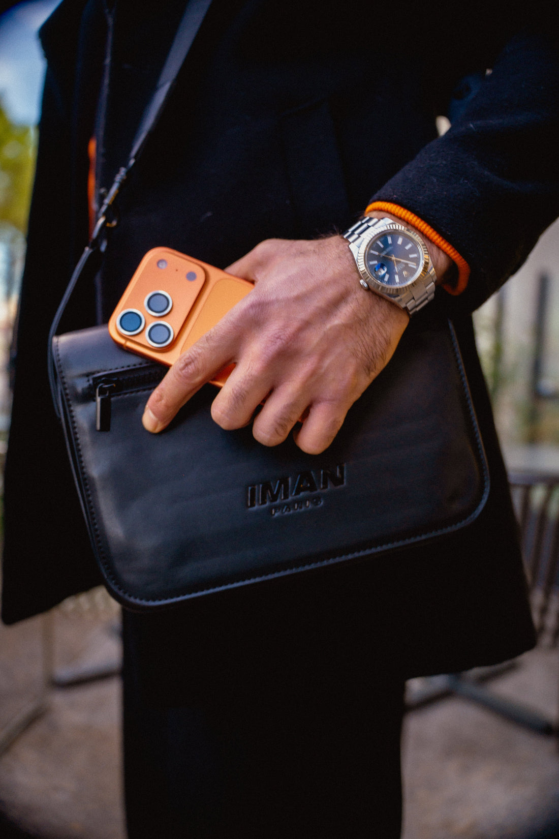 Iman Paris : les sacs biométriques, nouvelle tendance du streetwear