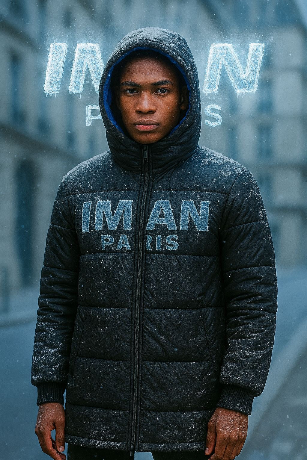 Doudoune Glacial 3/4 - IMAN PARIS