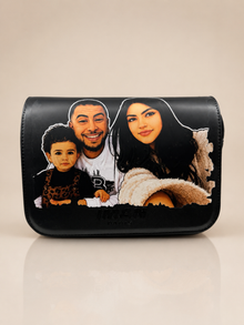 Rabat interchangeable personnalisé pour sacoche IMAN PARIS