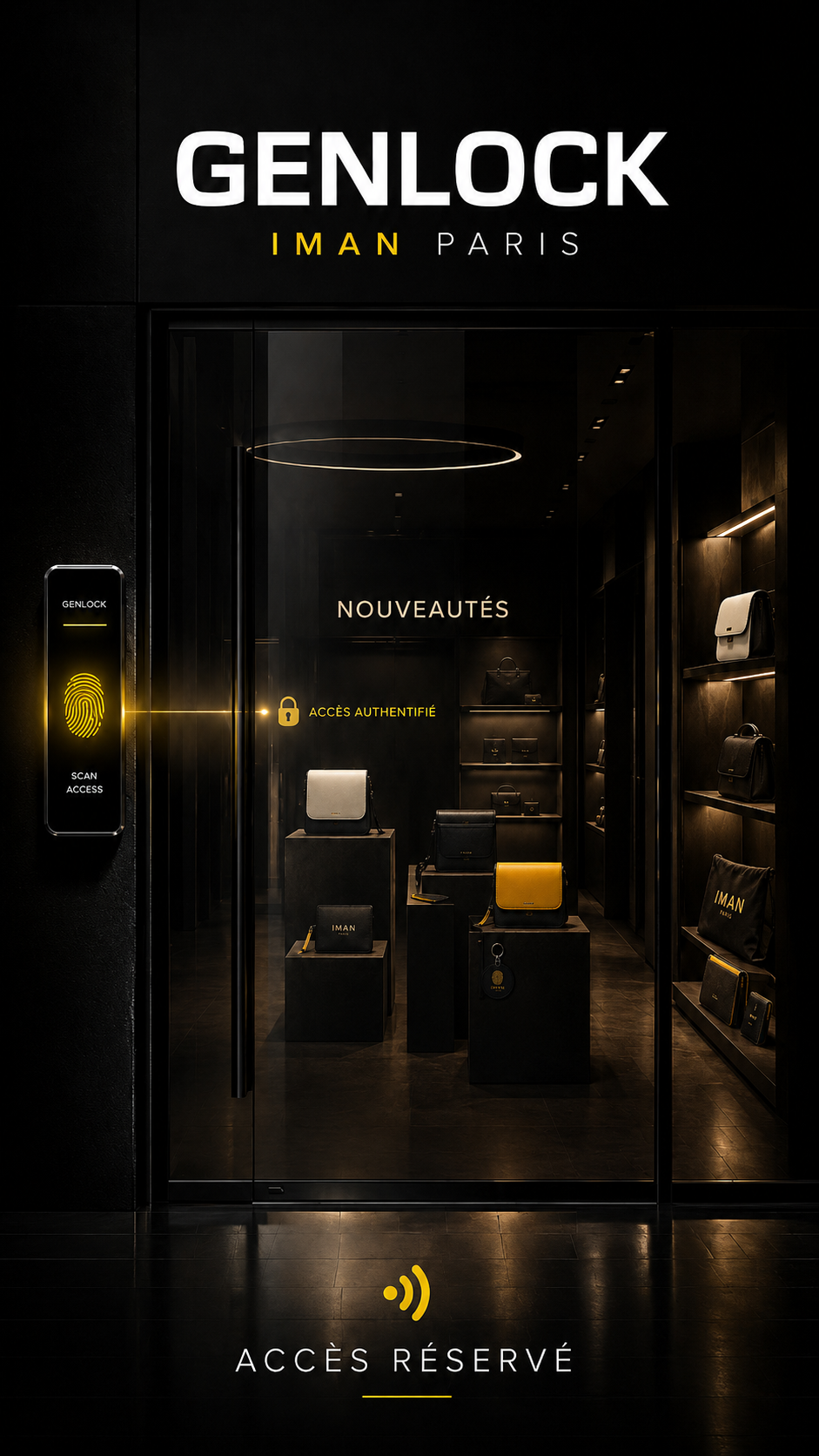 Espace privé GENLOCK réservé aux propriétaires IMAN PARIS