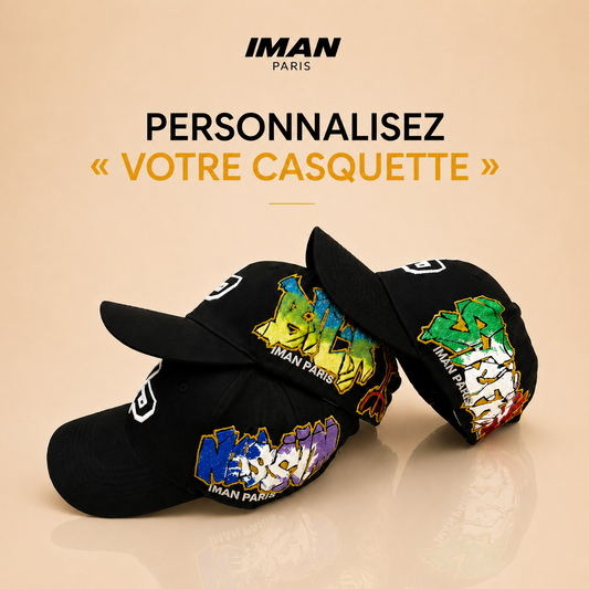 Casquette IMAN PARIS Personnalisée