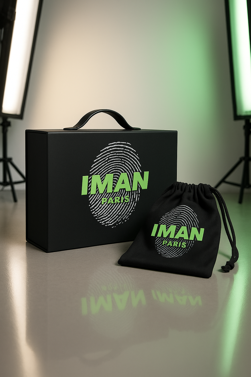 Sacoche biométric géolocalisable.