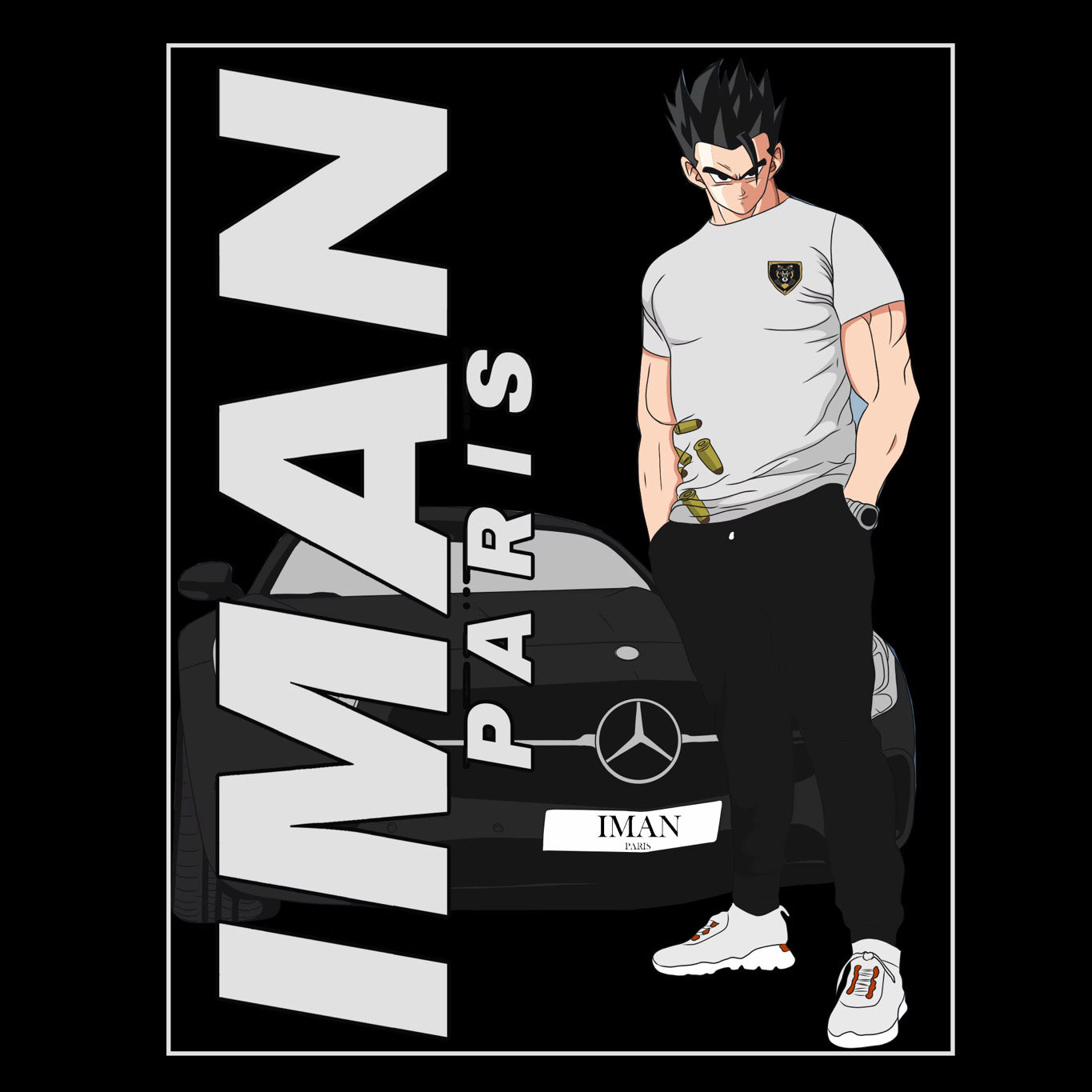 Stikers - IMAN PARIS