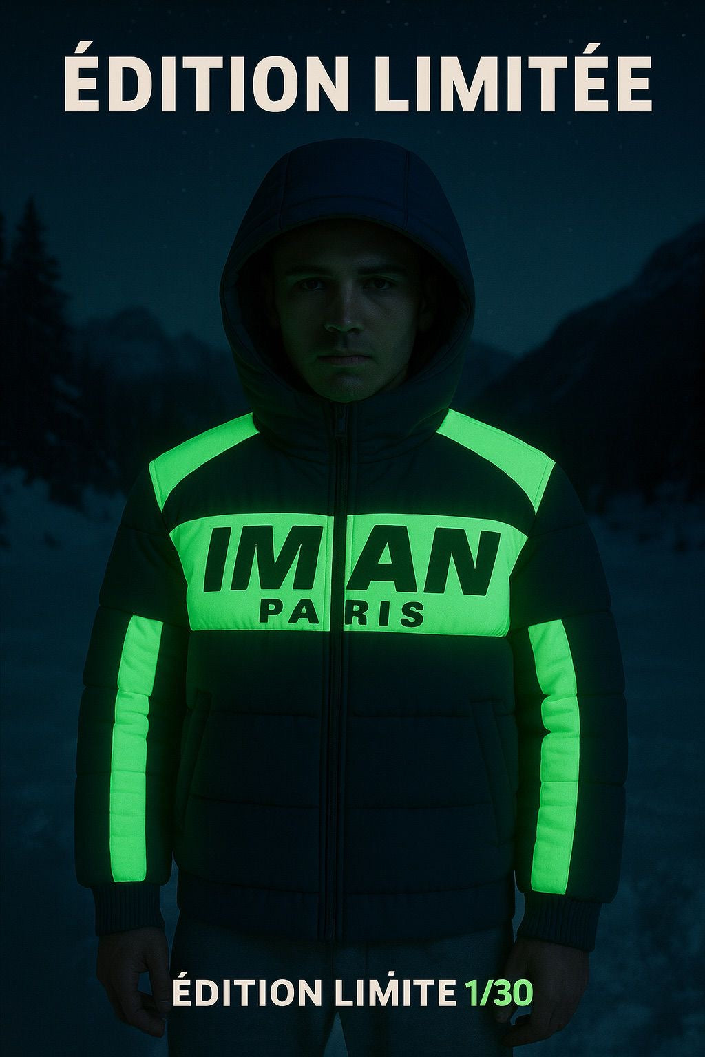 Doudoune Glacial - IMAN PARIS