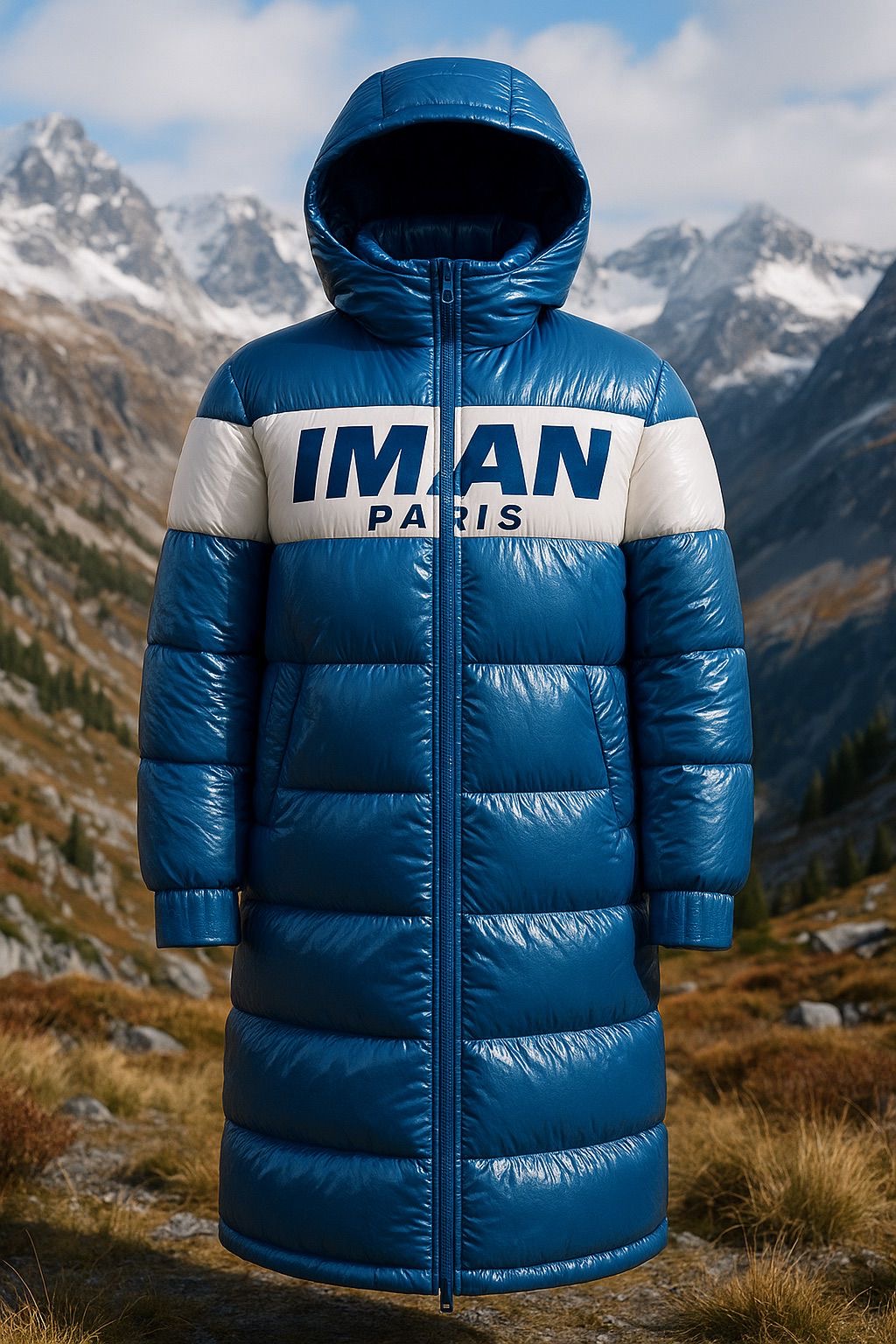 Doudoune Glacial 3/4 - IMAN PARIS