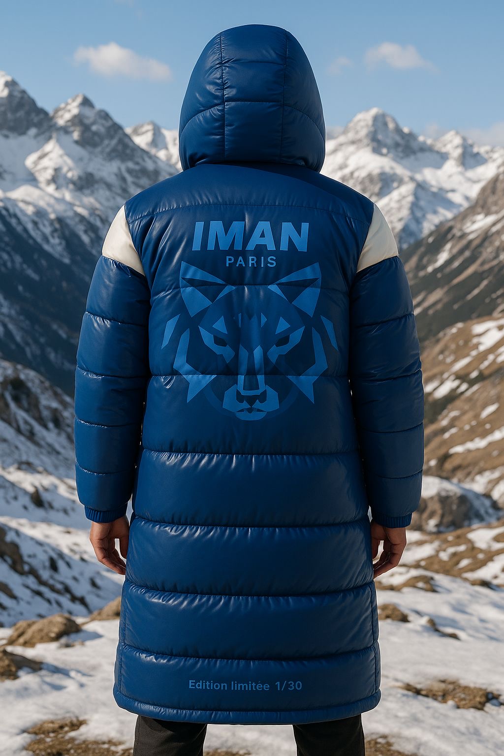 Doudoune Glacial 3/4 - IMAN PARIS